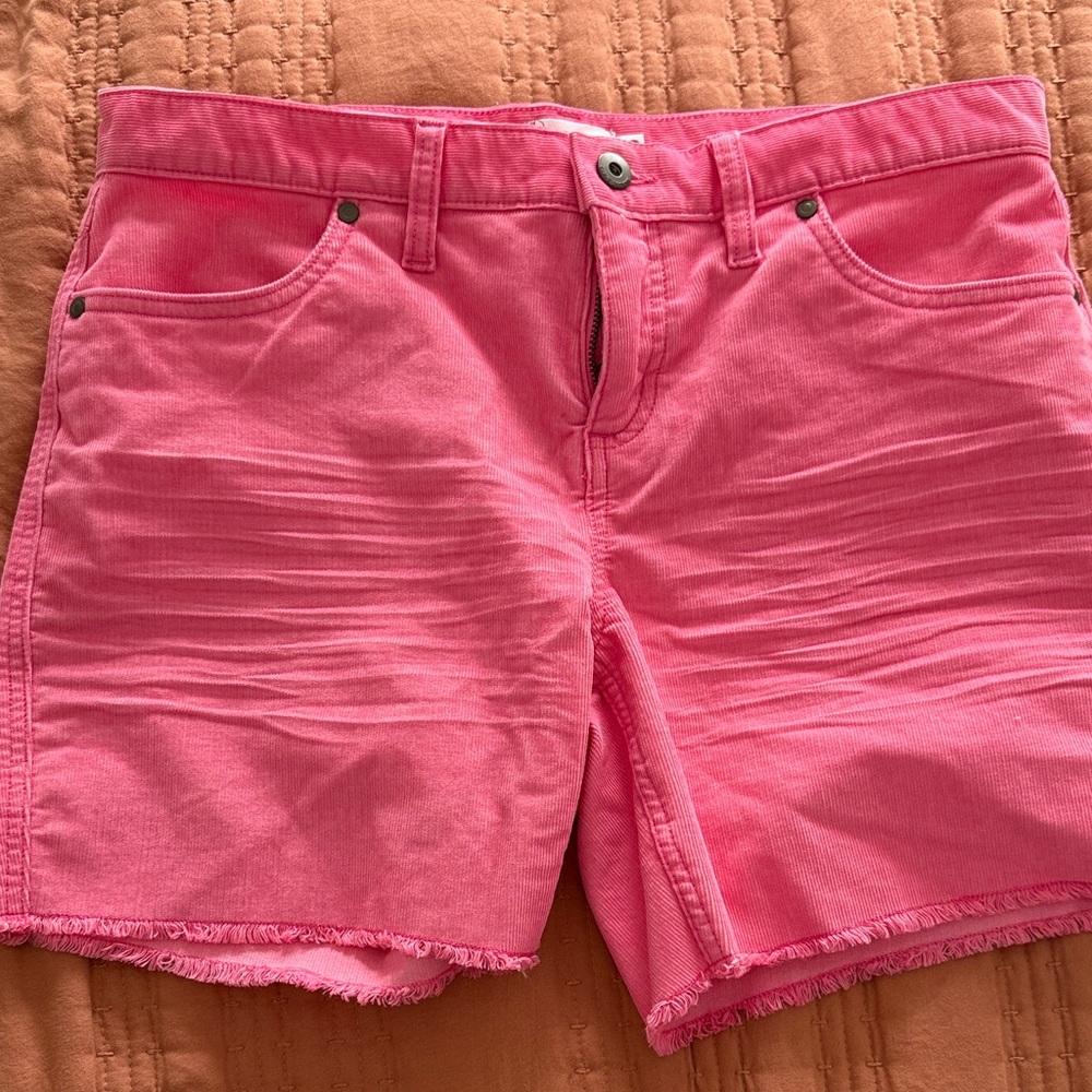 Carve Designs Vibrant Pink Jean Shorts 6”
